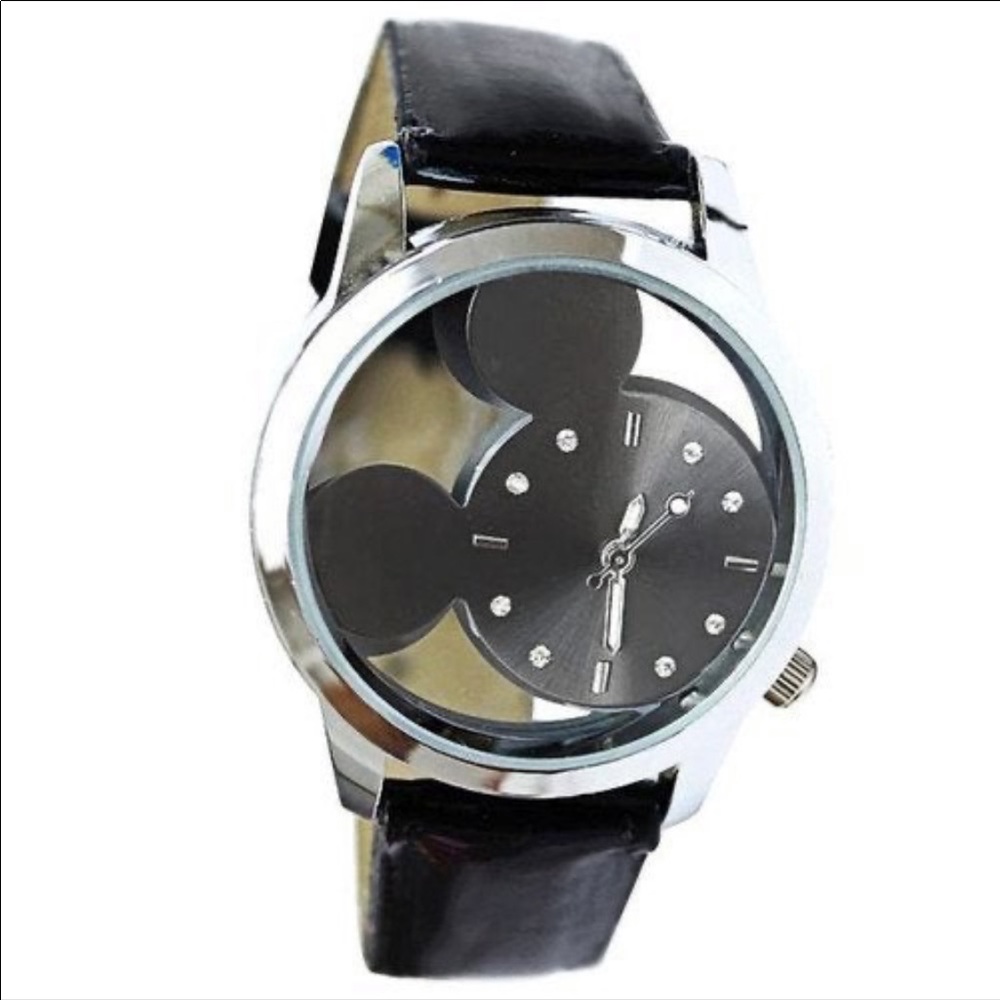 COPY - Mickey Mouse Watch Necklace/Earrings Set